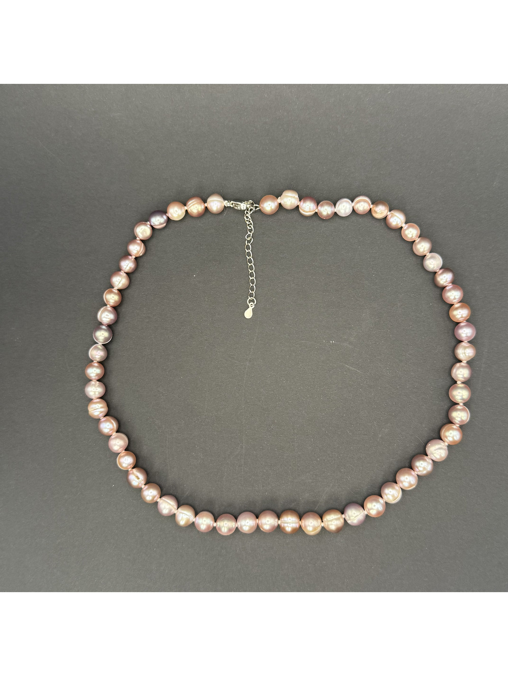candy+clover freshwater pink pearl necklace